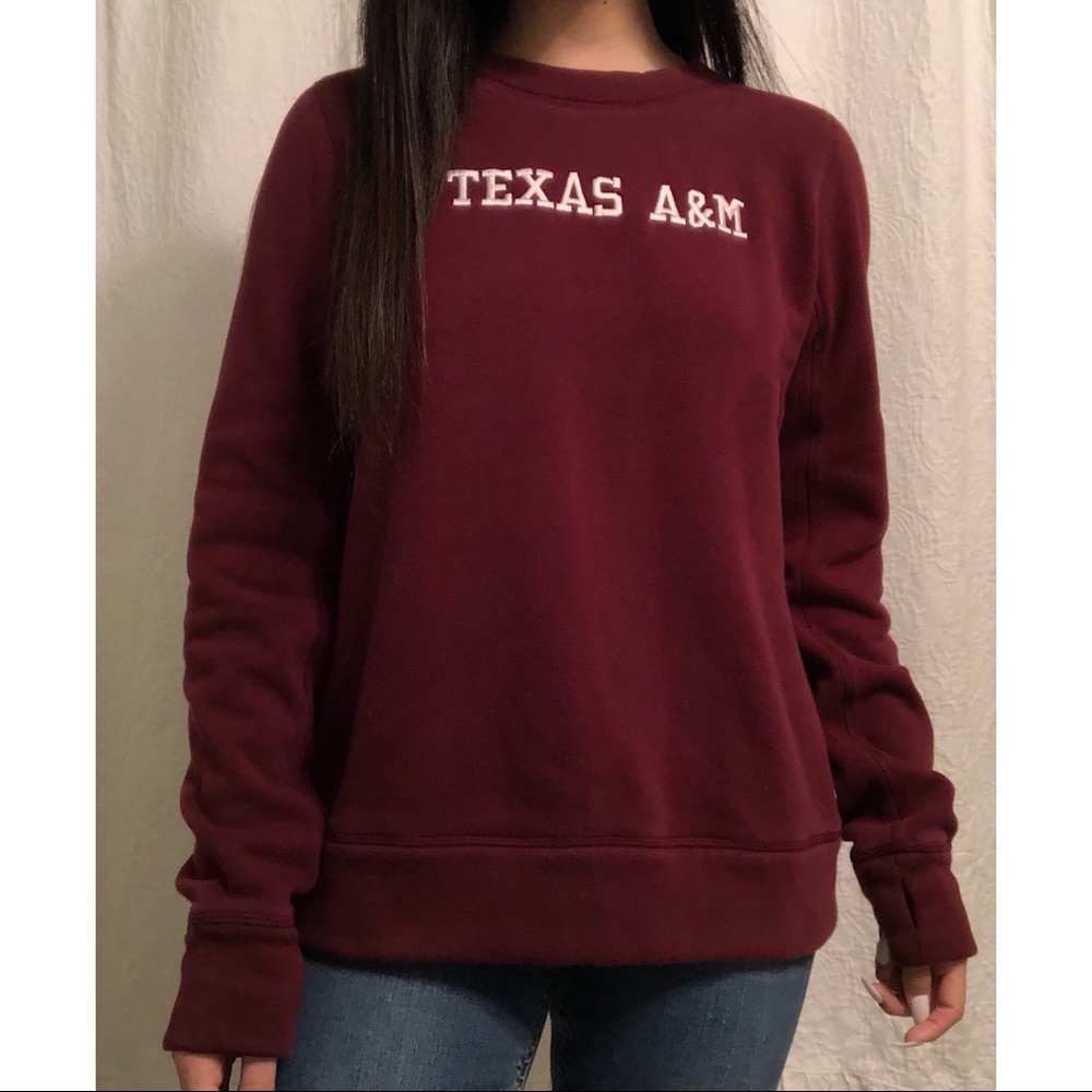 burgundy Texas A&M sweater